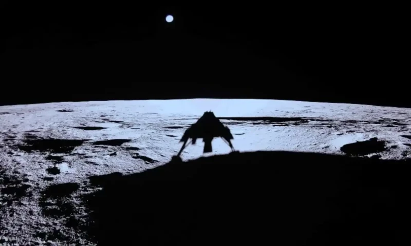 In a first, private US spaceship lands upright on Moon