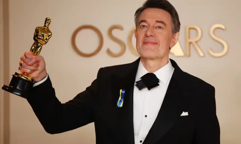 Peter Straughan, wins Best Adapted Screenplay for “Conclave” award in the Oscars. Reuters