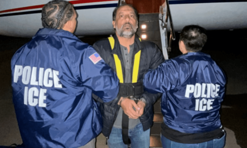 Pakistani national deported from US after immigration authorities&rsquo; removal order