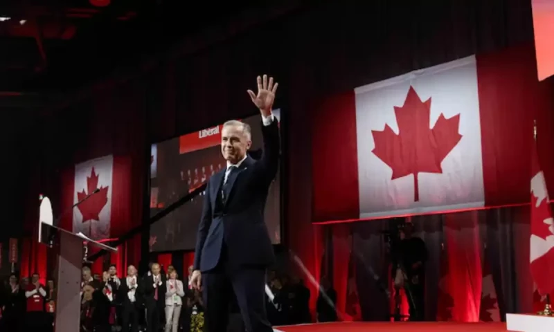 Mark Carney wins race to replace Trudeau as Canada&rsquo;s prime minister