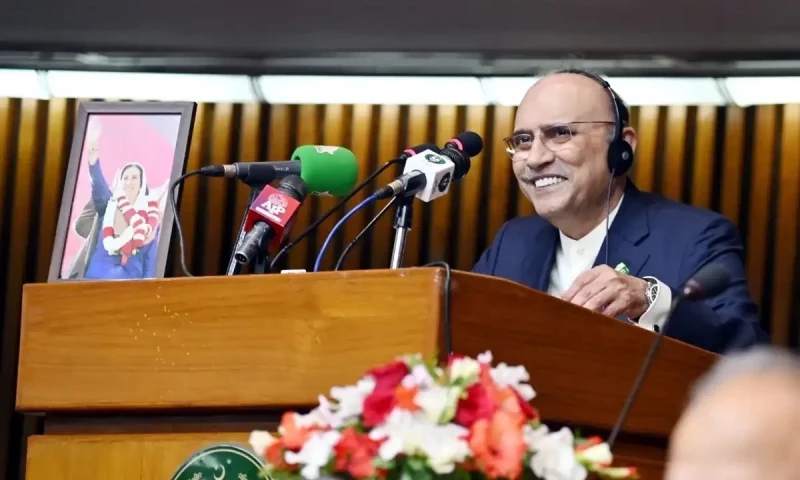 President Zardari: Unilateral decisions causing strain on federation