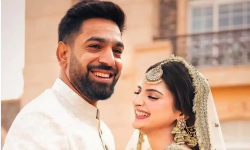 Haris Rauf, wife Muzna welcome baby boy