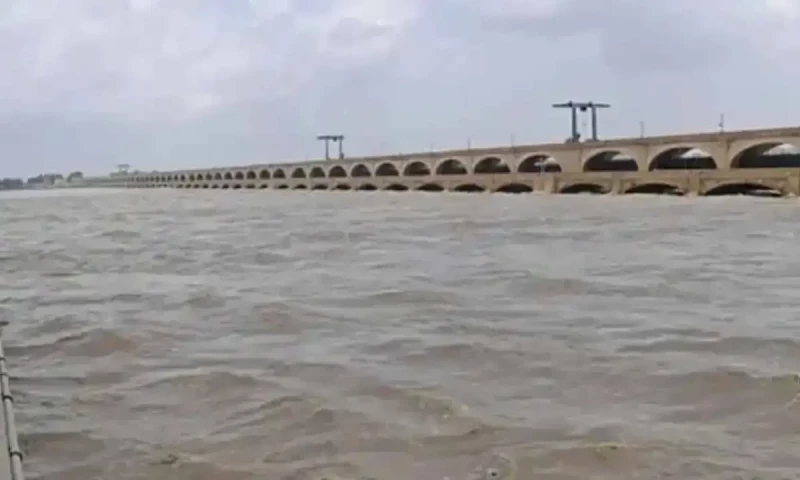 Students join teachers in protest against canal construction on Indus River