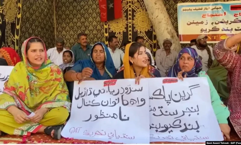 Protests erupt across Sindh against new canal projects on the Indus River