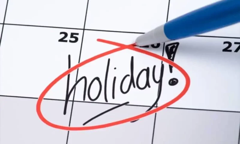 Government announces two-day holiday