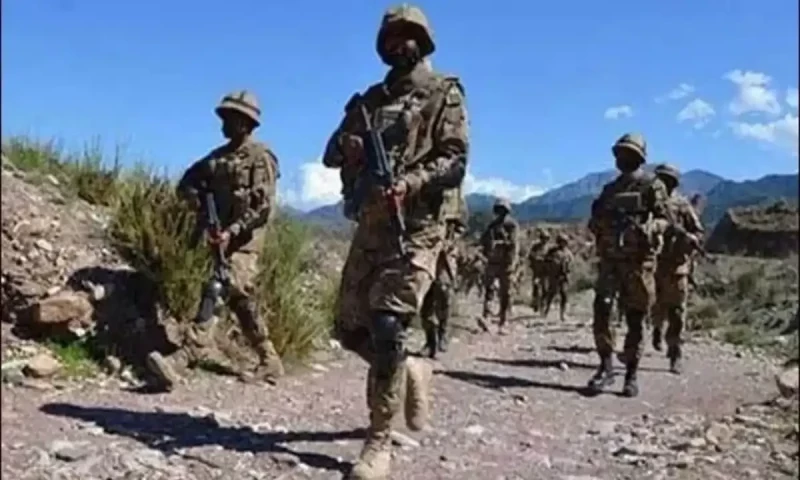 Security forces thwart checkpoint attack, eliminate 10 terrorists