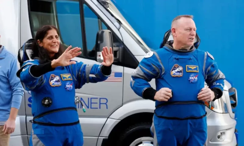 NASA, SpaceX try again to launch rocket set to bring back stuck astronauts