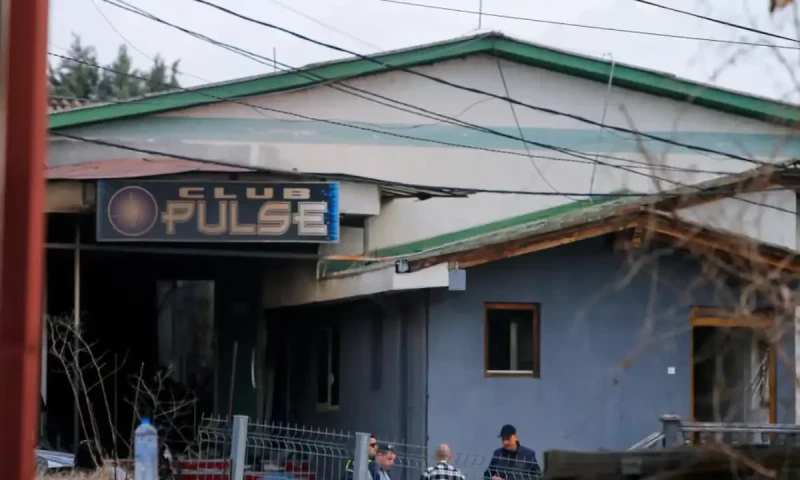 Fire at North Macedonia nightclub kills 59, injures over 100