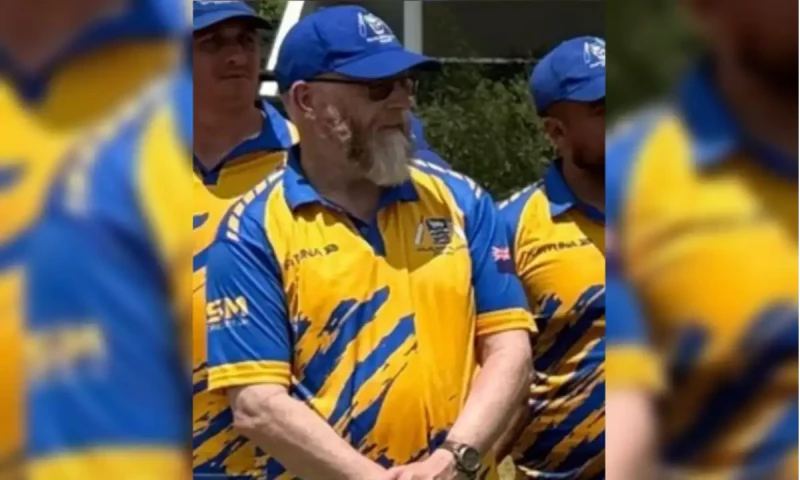 Andrew Brownlee makes T20 international debut for Falkland Islands at age 62