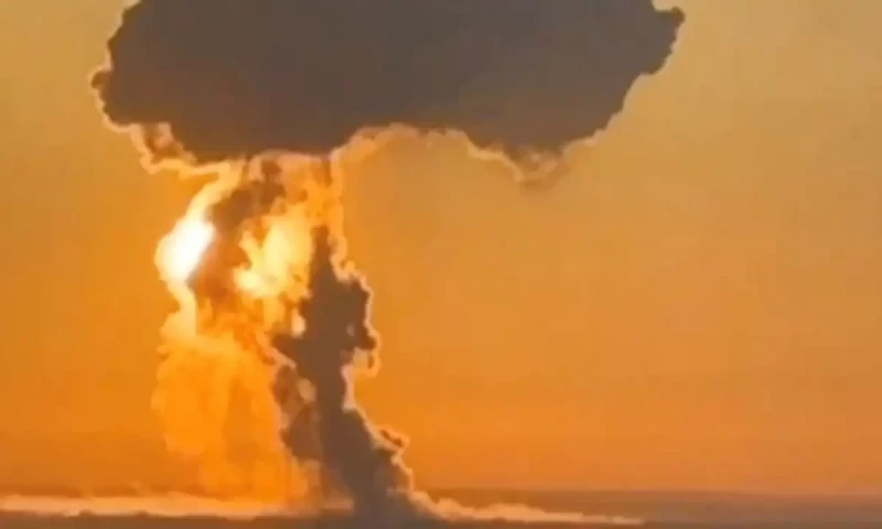 Ukraine strikes Russian strategic bomber airfield, triggering huge blast