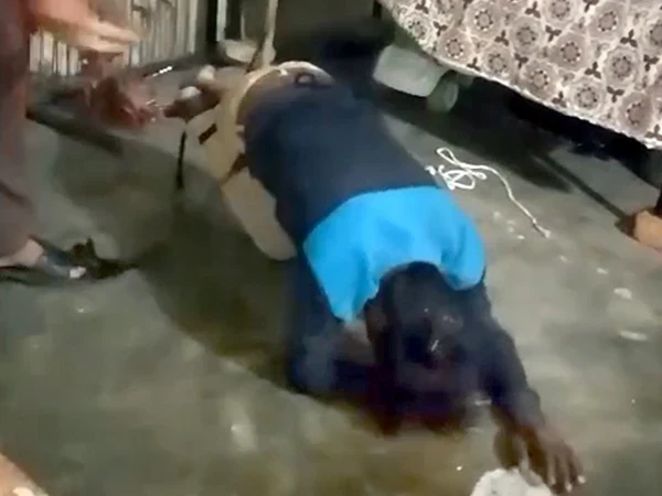Man tied up and tortured by brother-in-law in Lahore, video goes viral