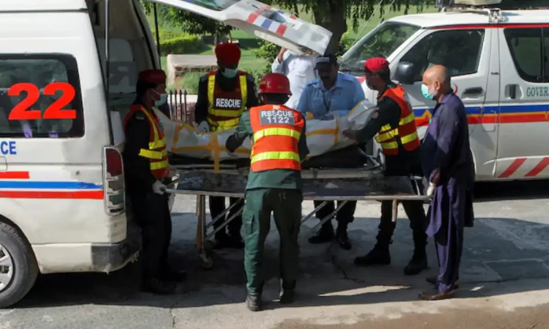 Three killed in hand grenade explosion at Parachinar construction site