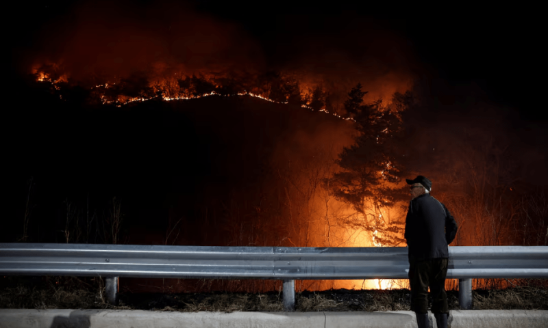 South Korea battles worst ever wildfires as death toll hits 28