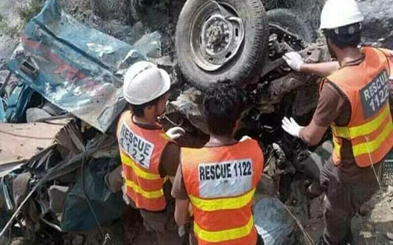 Ten killed in road accidents in Shangla and Malakand