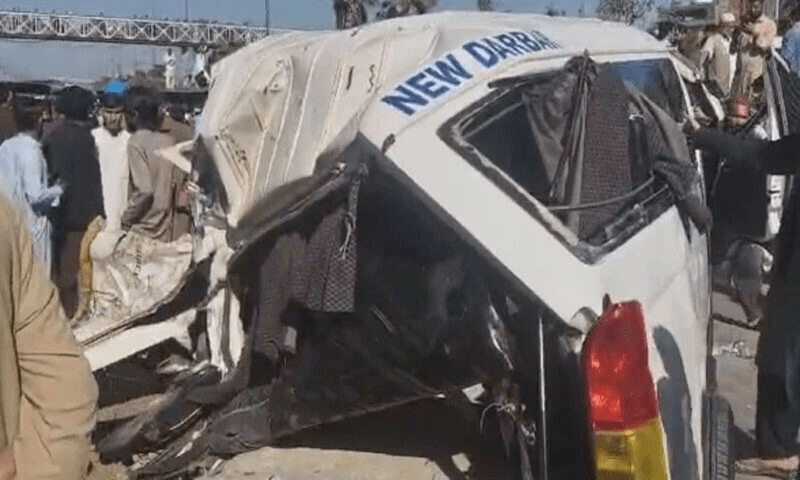 Islamabad: Speeding dumper overturned, crushing several vehicles underneath