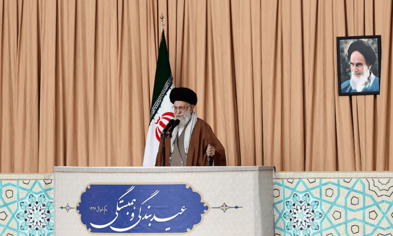 Iran will deliver &lsquo;strong blow&rsquo; against US if it attacks, Khamenei says