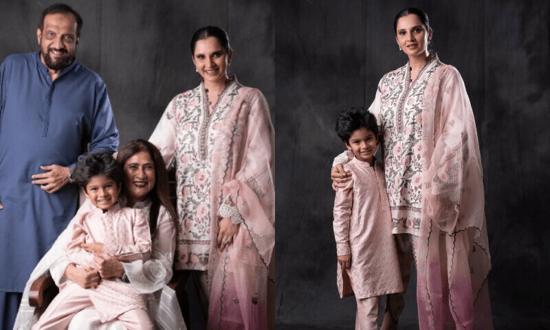 Sania Mirza shares family pictures on Eid; lights up social media