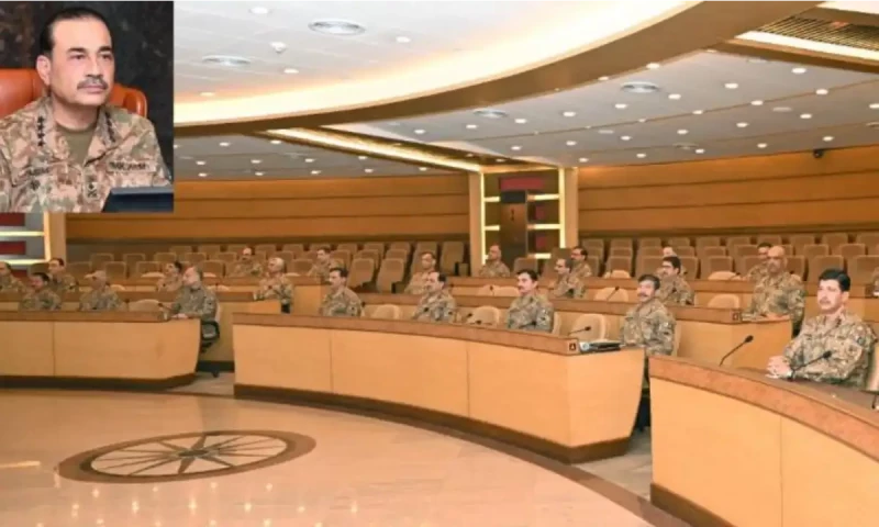 Corps Commanders Conference warns no one will be allowed to disrupt peace in Balochistan