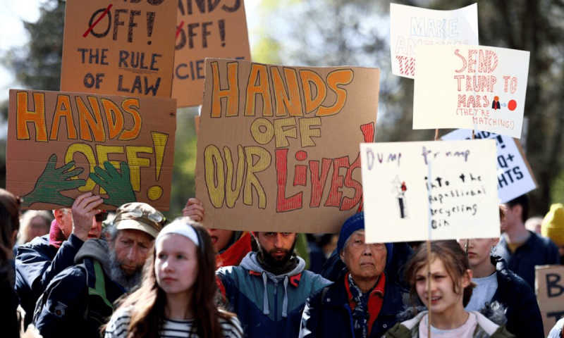 Trump opponents ready to take to streets with nationwide protests