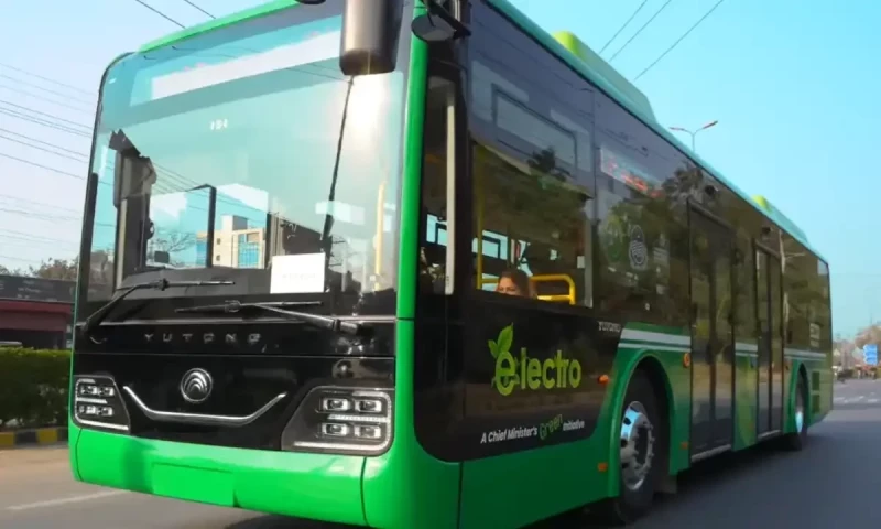 Punjab launches electric bus network with 1,500 vehicles across major cities