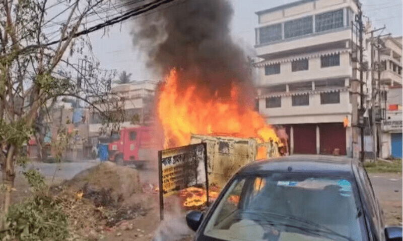 Unrest in West Bengal: Protest against Waqf Act leads to violent clashes