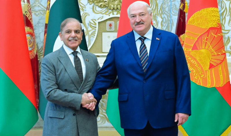 PM Shehbaz Sharif concludes two-day official visit to Belarus
