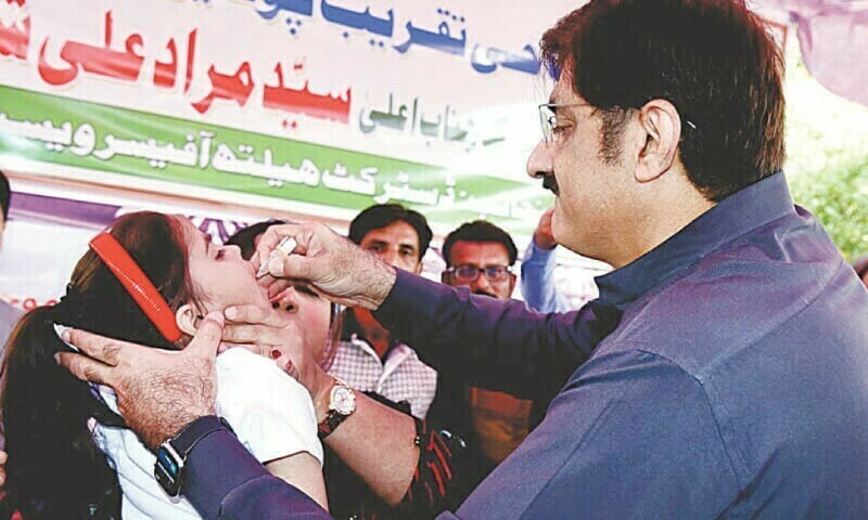 CM Murad Ali Shah pledges to lead Sindh towards a polio-free Pakistan