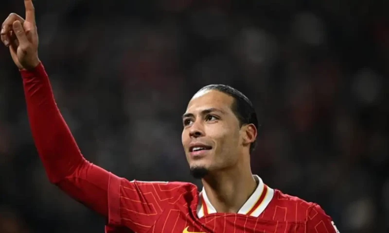 Van Dijk signs new Liverpool contract