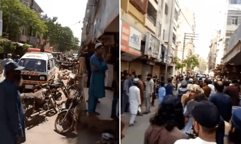 Man killed as mob surrounds worship place in Karachi