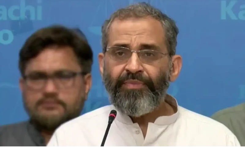 JI Munim Zafar announces strike in Karachi on April 26