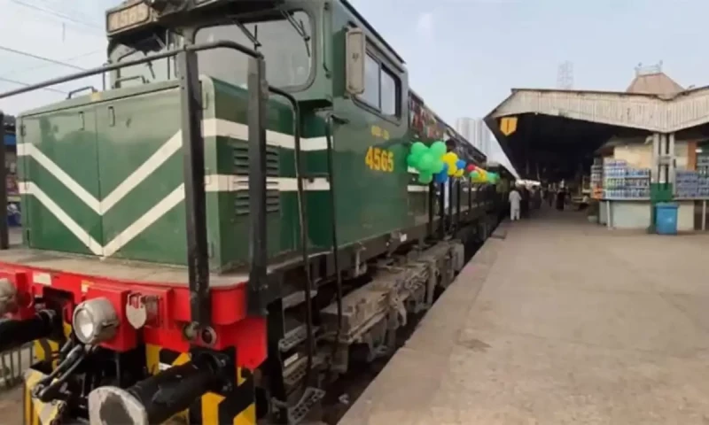 Khushhal Khan Khattak train service resumes after years