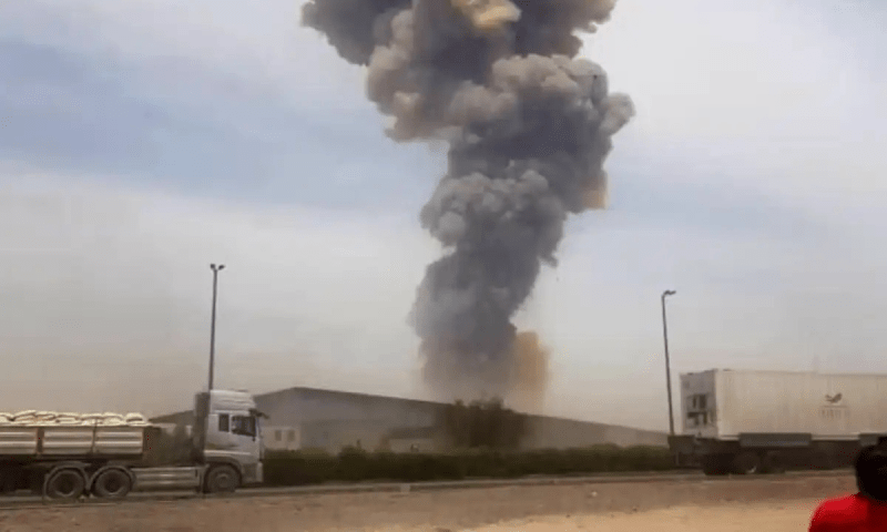 At least 115 injured after explosion at port in Iran&rsquo;s Bandar Abbas