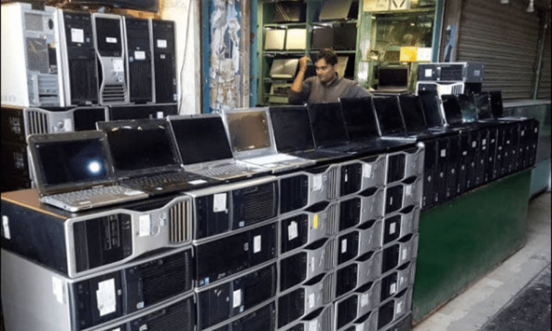 Customs values for used computers, accessories reduced