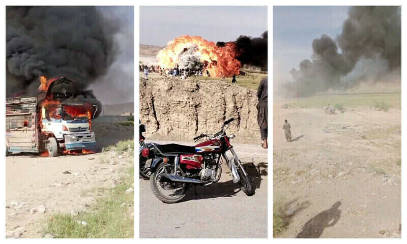 Tragedy in Nushki: Over 50 injured, three dead as petrol-laden truck explodes