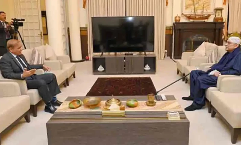 President, PM discuss national security; vow resolute response to Indian aggression