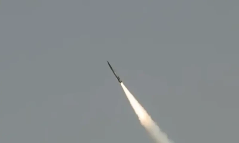 Pakistan successfully conducts training launch of &lsquo;Abdali Weapon System&rsquo;