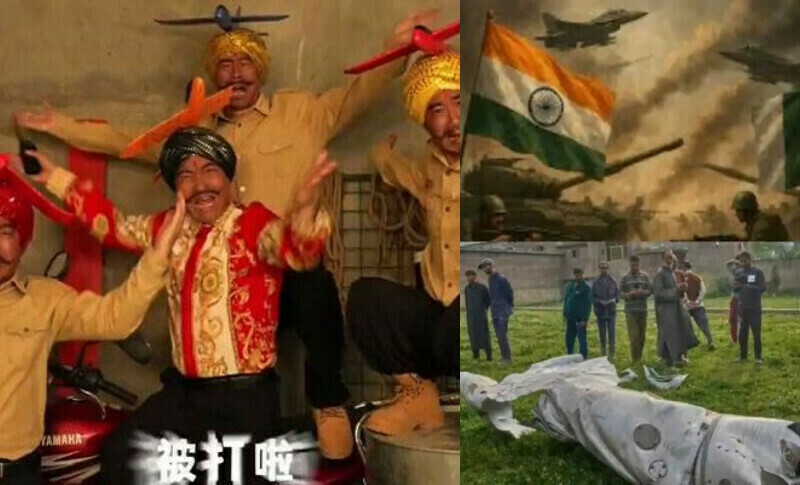 India loses jets: Chinese influencers troll India with viral satirical song