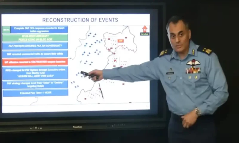 PAF provides evidence of shooting down Indian Rafales