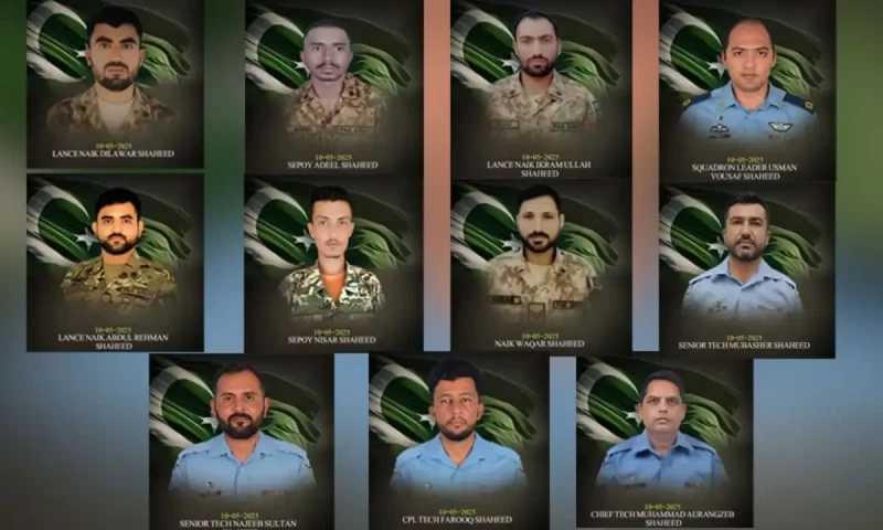 Pakistan military announces martyrdom of 11 soldiers in war with India