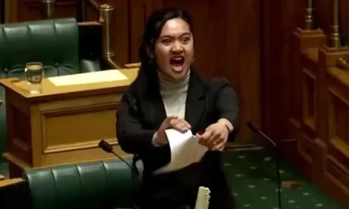 New Zealand suspends three Māori MPs over haka protest