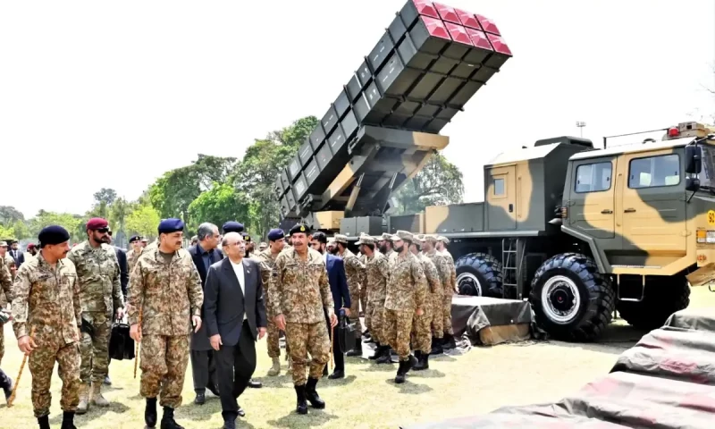 President Zardari lauds armed forces during visit to Gujranwala Cantonment