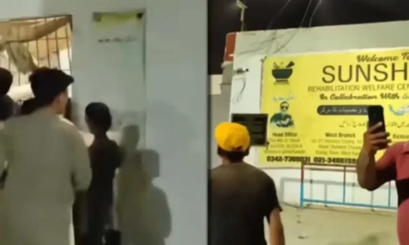 At least 117 flee as chaos erupts at drug rehabilitation center in Karachi