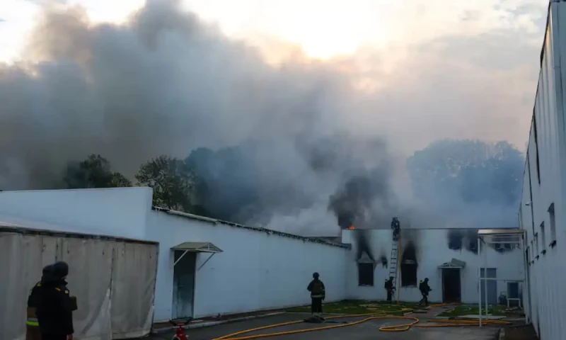 Russia launches war&rsquo;s largest drone attack ahead of Putin-Trump call