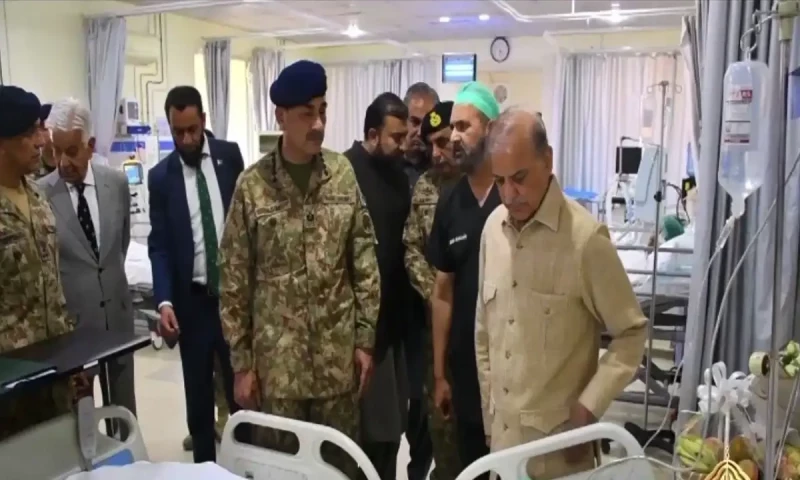 Pakistan officially holds India responsible for school bus bombing as PM, COAS visit Quetta
