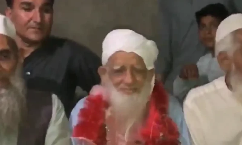 Sons fulfill 90-year-old father&rsquo;s wish by arranging his marriage in Shangla