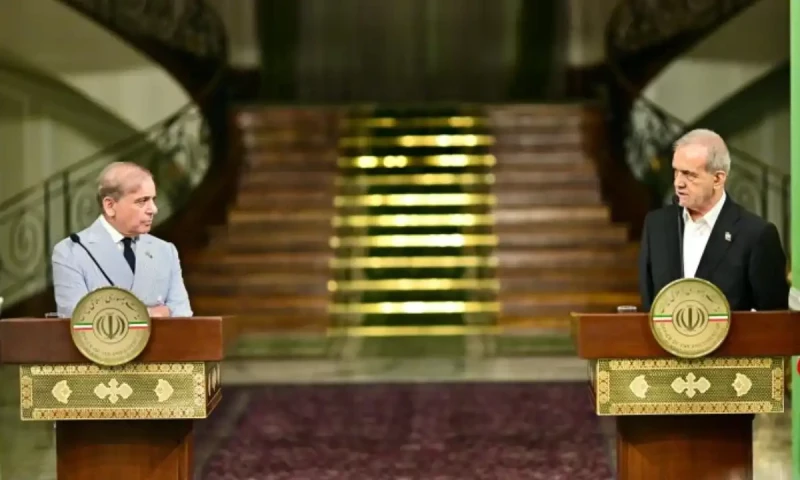 Pakistan fully support Iran&rsquo;s right to have civilian nuclear programme, says PM Shehbaz