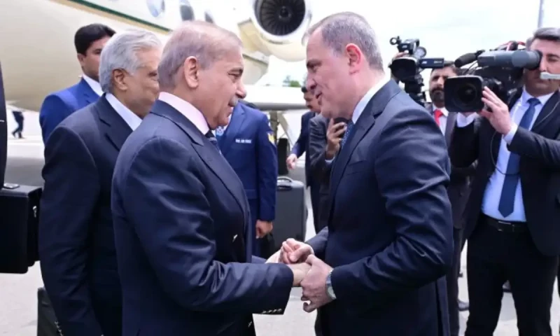 PM arrives in Azerbaijan to attend Trilateral Summit
