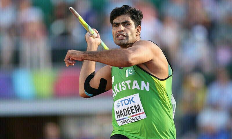 Arshad Nadeem wins gold medal at Asian Athletics Championship