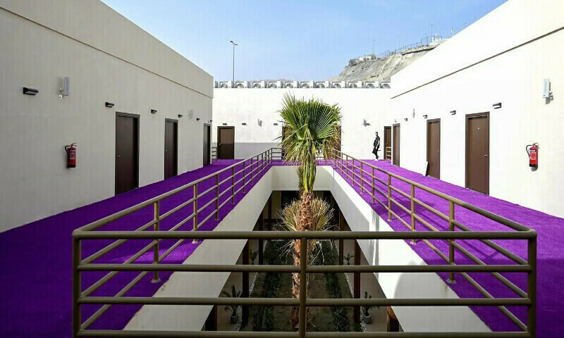 Double-storey tent project completed in Mina for Hajj pilgrims