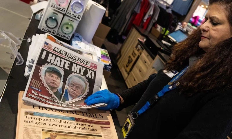 Trump says Musk relationship over, warns of &lsquo;serious consequences&rsquo; if he funds Democrats